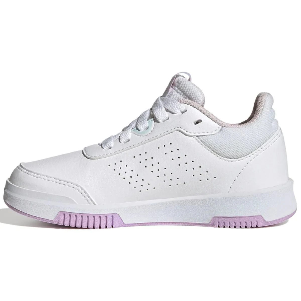 Dievčenská rekreačná obuv ADIDAS Tensaur Sport 2.0 cloud white blue lilly · záber 3
