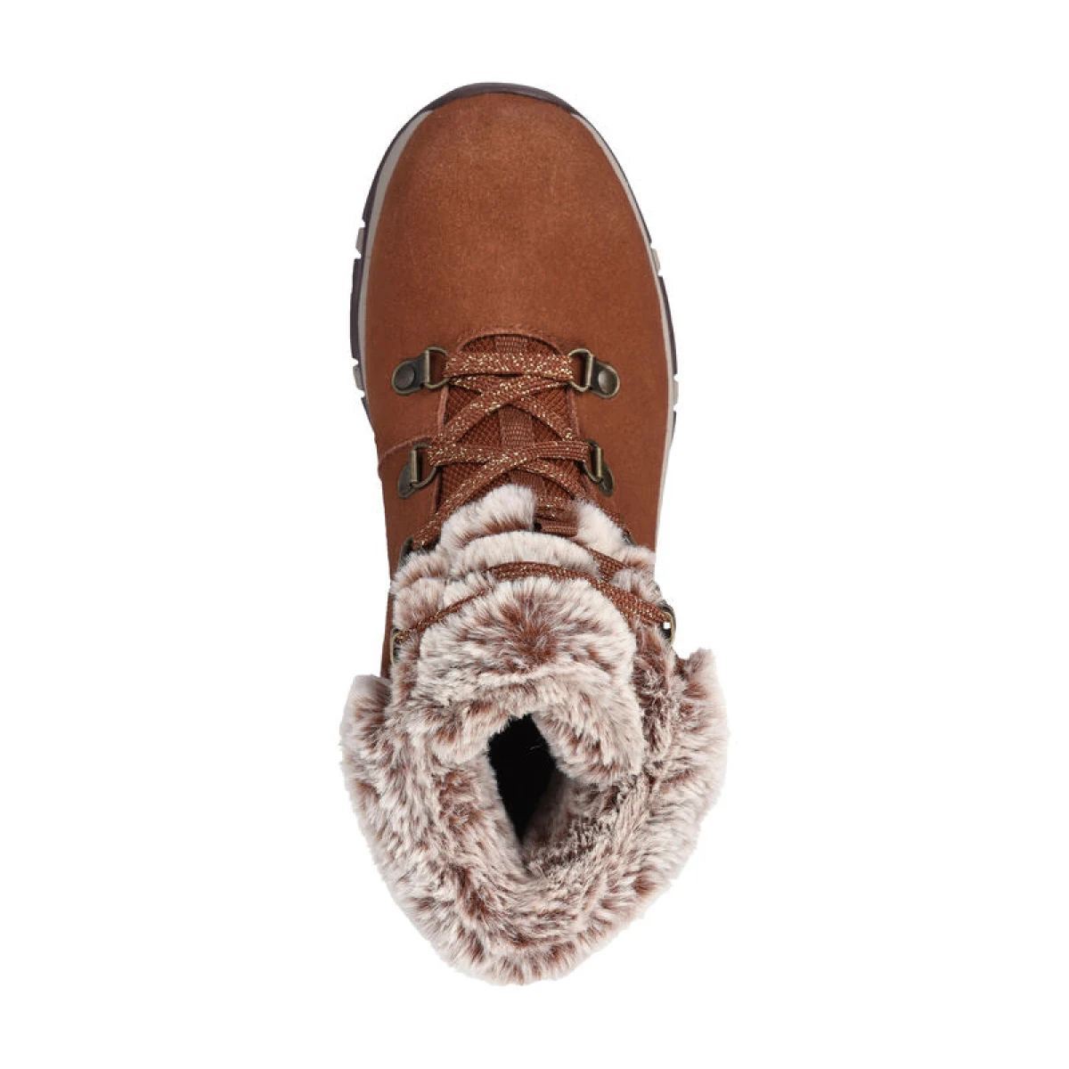 Dámske členkové zimné topánky SKECHERS Trego Falls Finest chestnut · záber 4