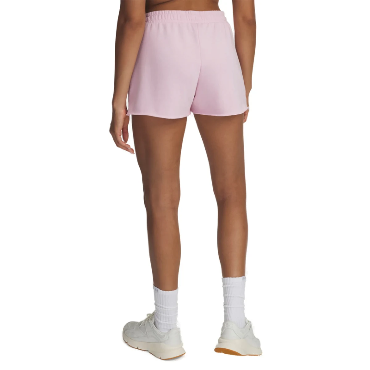 Dámske teplákové kraťasy UNDER ARMOUR UA Rival Terry Short-PNK · záber 2