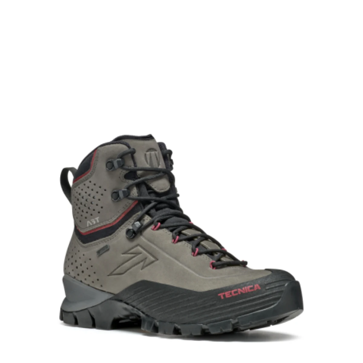 Dámska vysoká turistická celokožená obuv TECNICA Forge 2.0 GTX Ws, deep grey dark fuchsia · záber 1