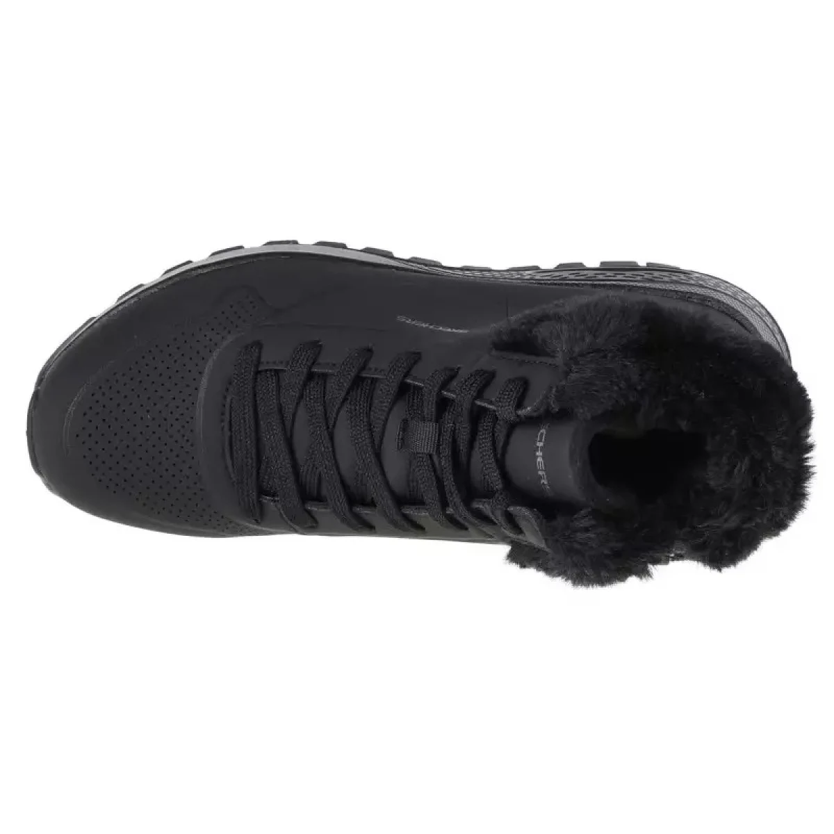Dámske členkové zimné topánky SKECHERS Uno Rugged Fall Air W black · záber 4