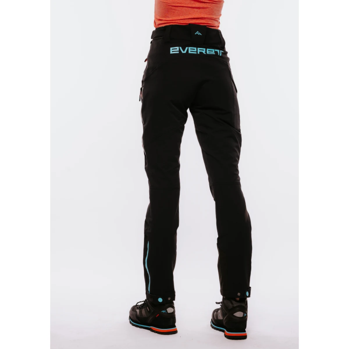 Dámske nohavice na skialp EVERETT SkiTour pants II W black · záber 5