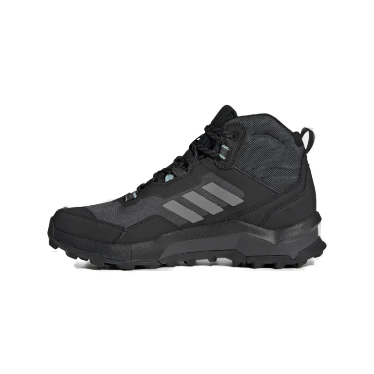 Členková turistická obuv ADIDAS Terrex AX4 Mid GTX core black grey three mint ton · záber 2
