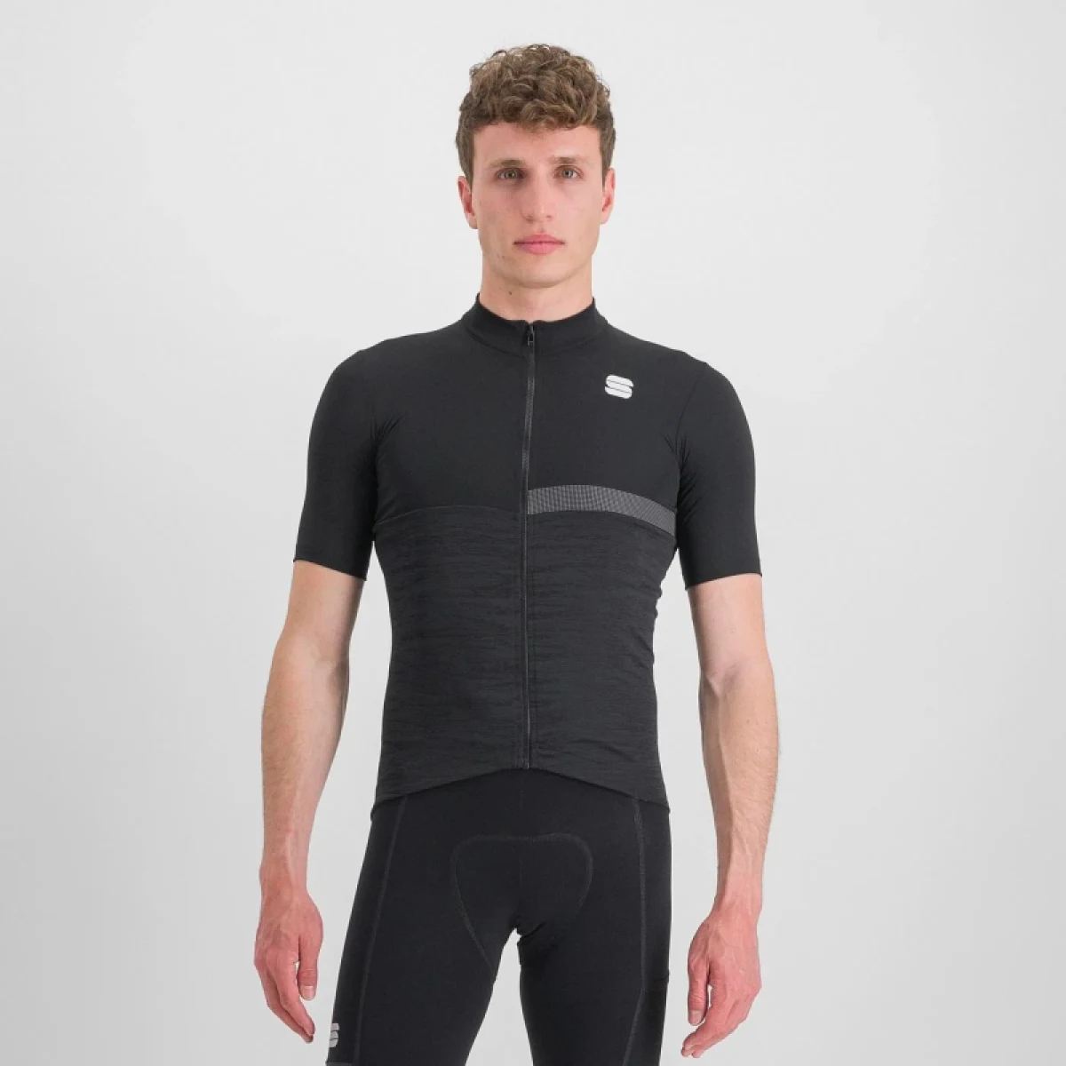 Pánsky cyklistický dres s krátkym rukávom SPORTFUL Giara jersey, black · záber 2