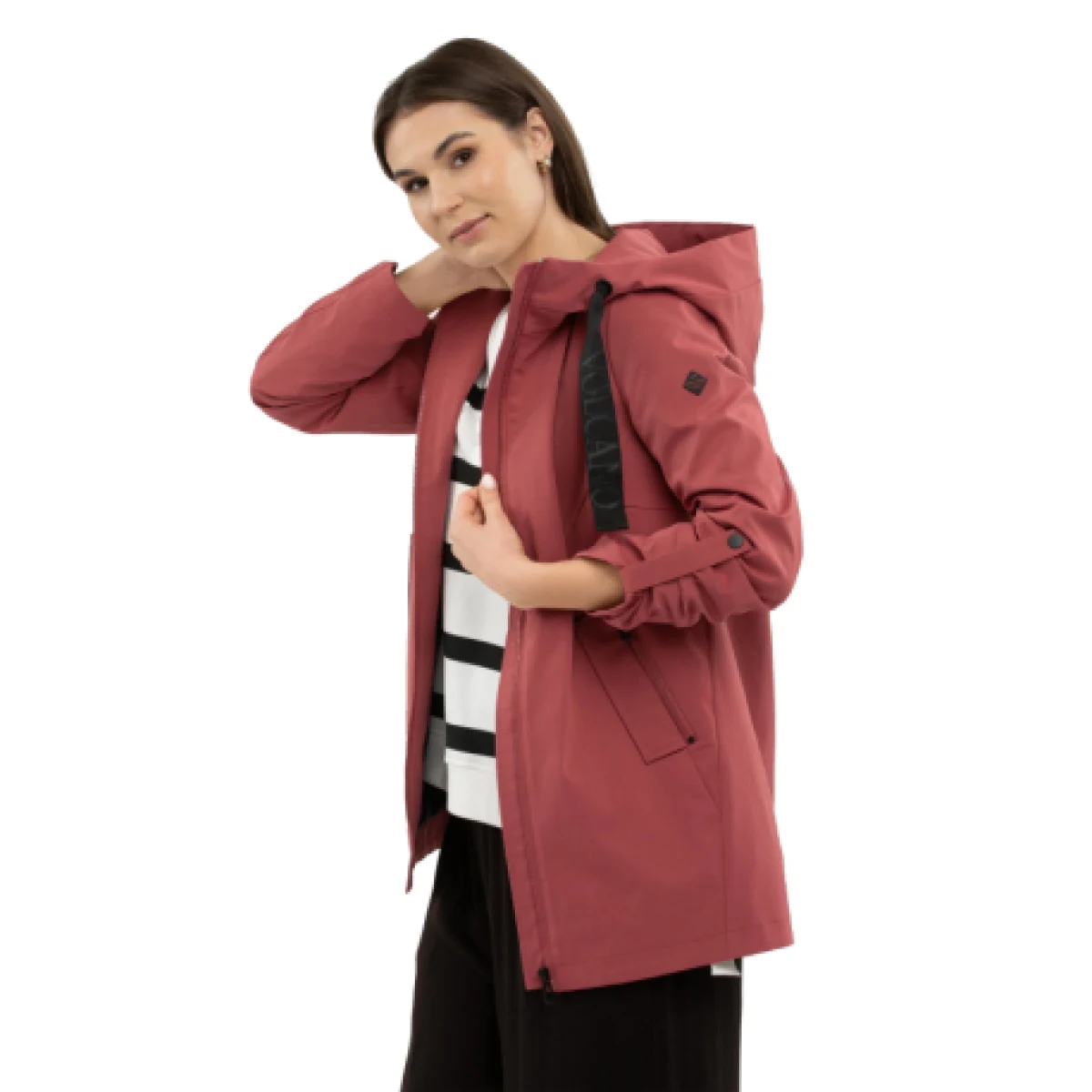 Dámsky kabát VOLCANO J-TWIGGY-401-PINK · záber 1