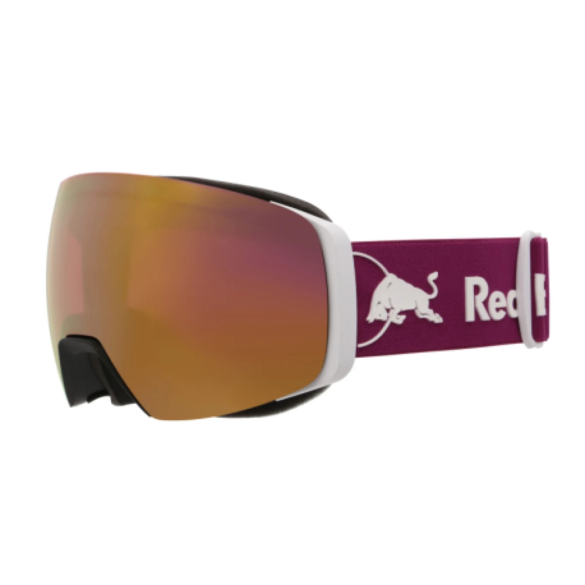 Lyžiarske okuliare RED BULL SPECT JON 05RO2, white red with purple mirror · záber 1