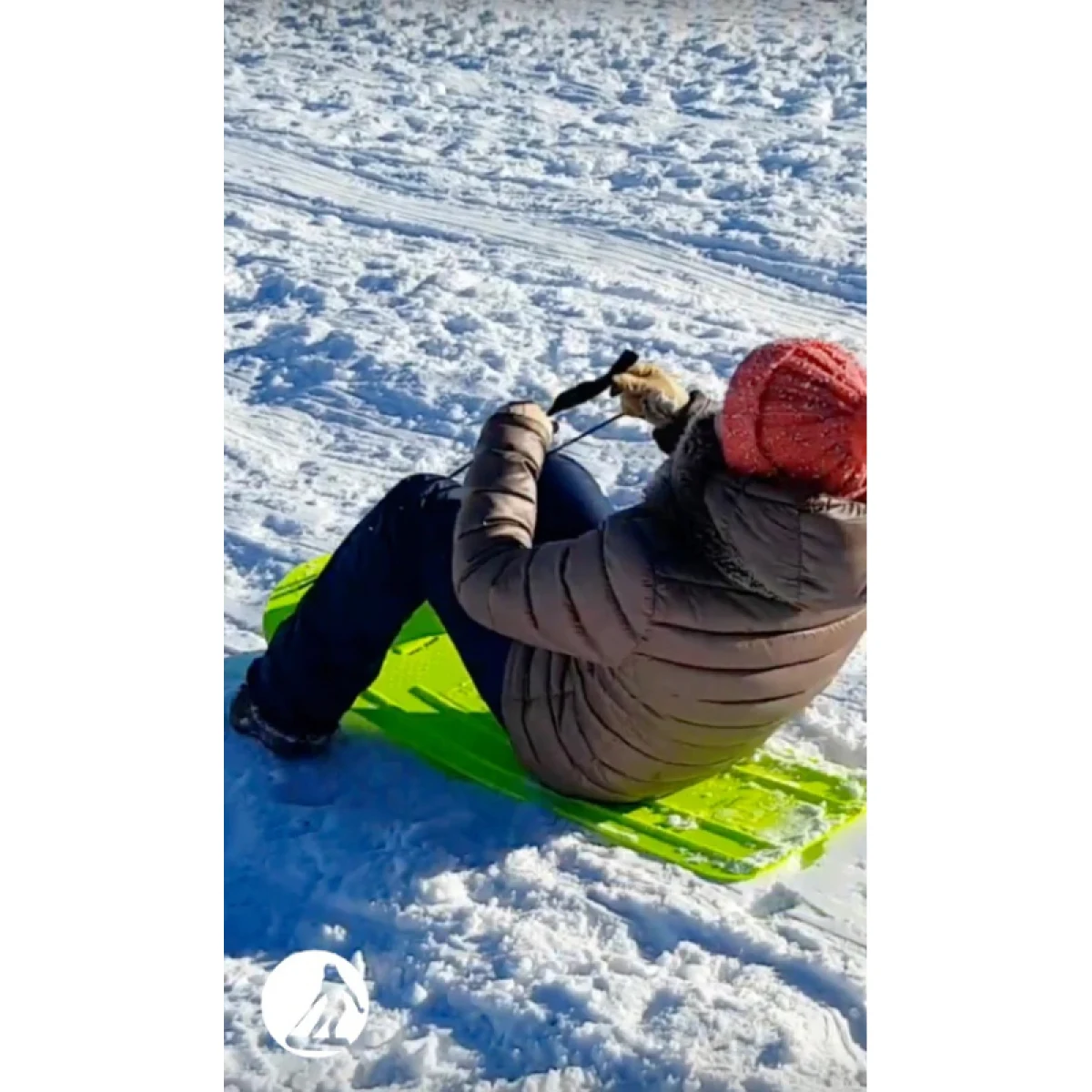 Klzák AXISKI MklI Ski board - universal snow - sand - icing green · záber 4