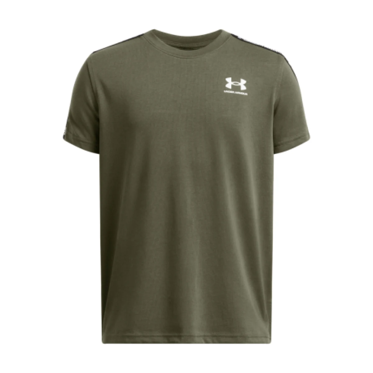 Chlapčenské tričko s krátkym rukávom UNDER ARMOUR UA B Sportstyle Taped SS-GRN · záber 1