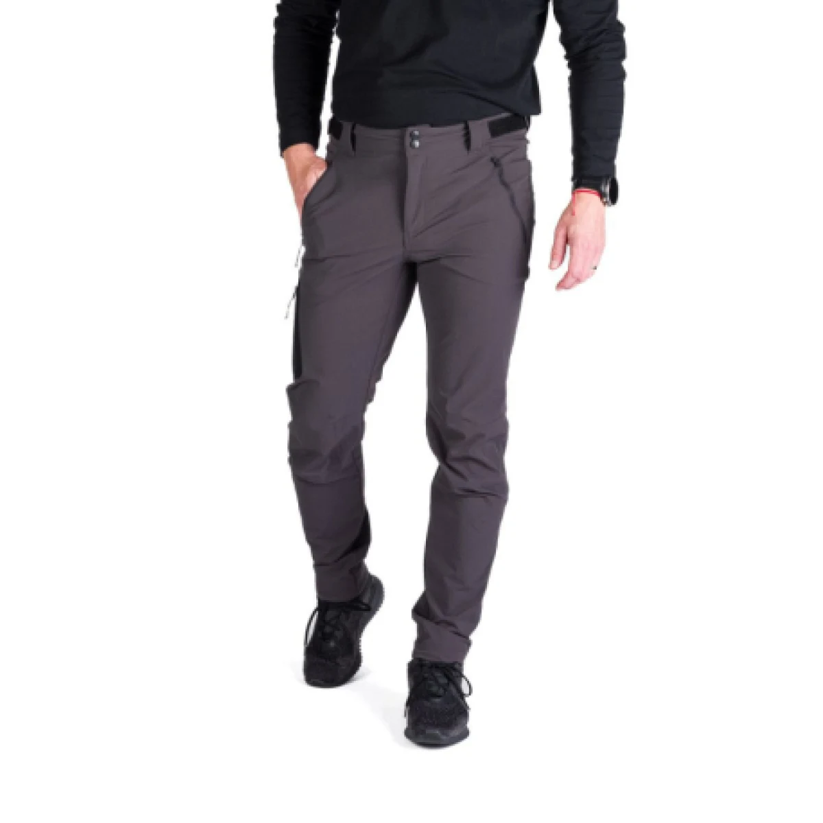 Pánske turistické nohavice NORTHFINDER MASSIMILIANO-319grey · záber 1
