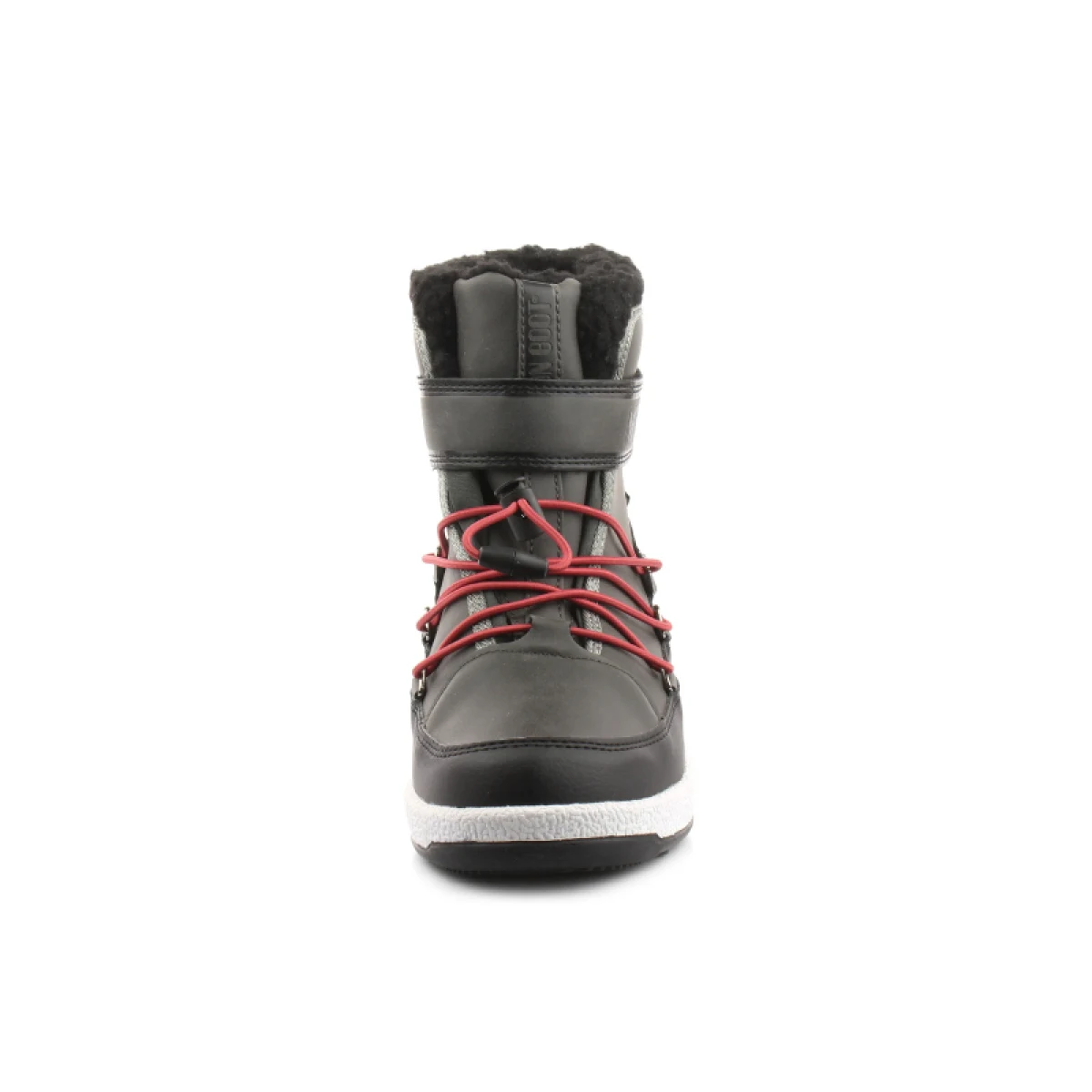 Chlapčenské vysoké zimné topánky MOON BOOT JR BOY BOOT, 002 black castlerock · záber 4