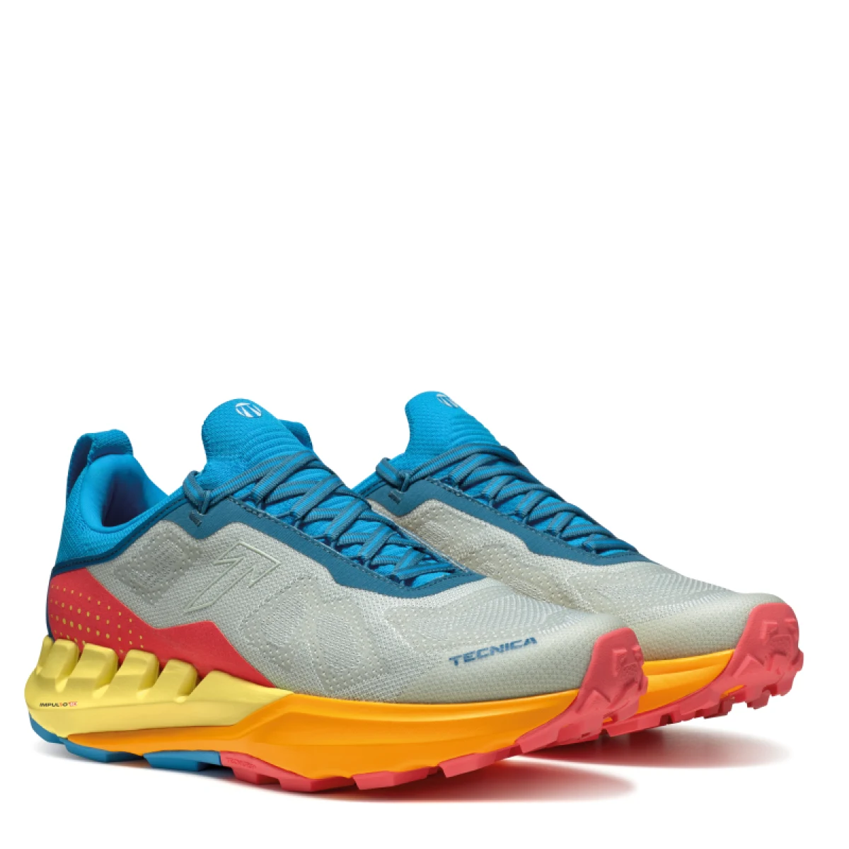 Pánska bežecká trailová obuv TECNICA Pyrox Xplore Ms, ice grey blue · záber 4
