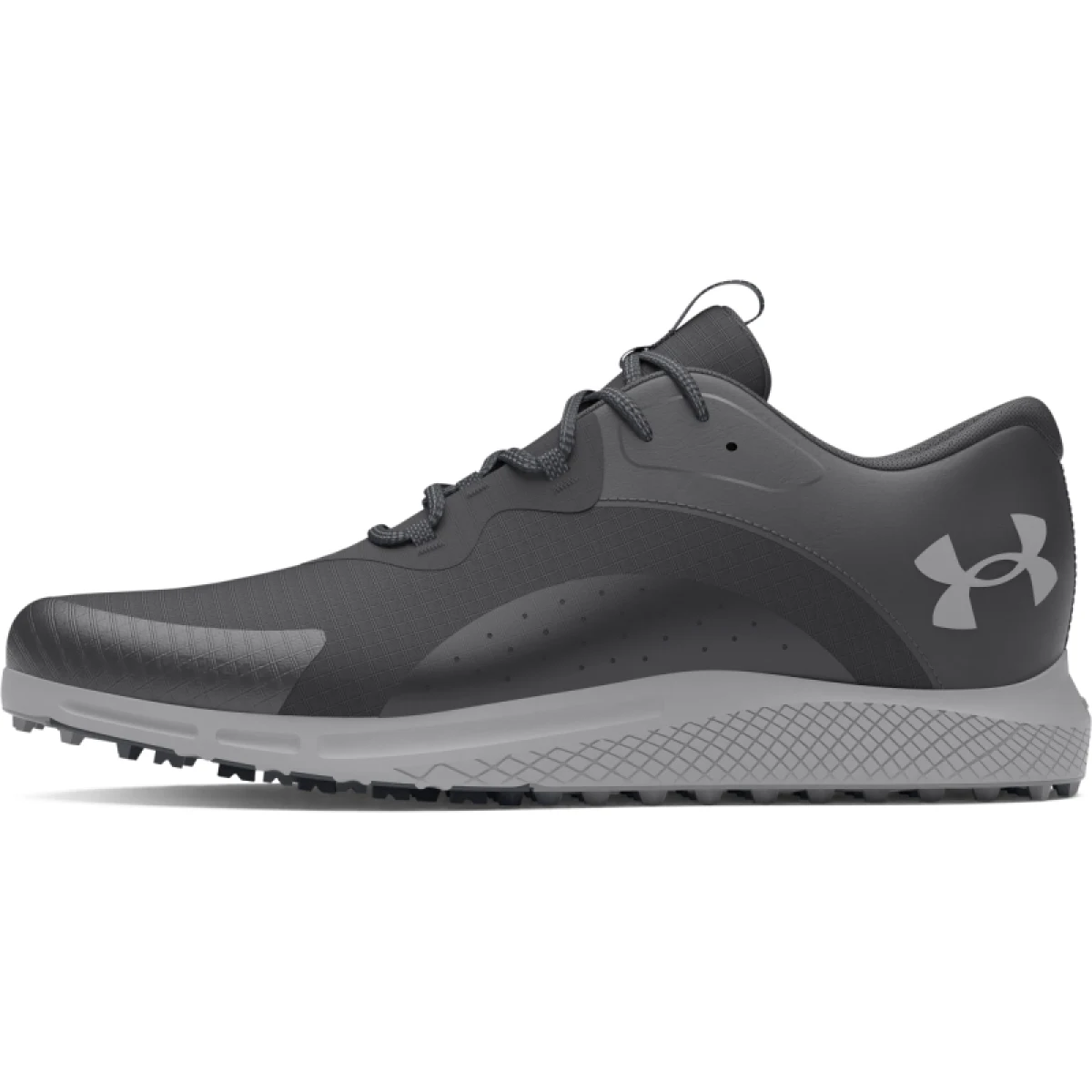 Pánske golfové topánky s hrotmi UNDER ARMOUR UA Charged Draw 2 SL black black mod gray · záber 2