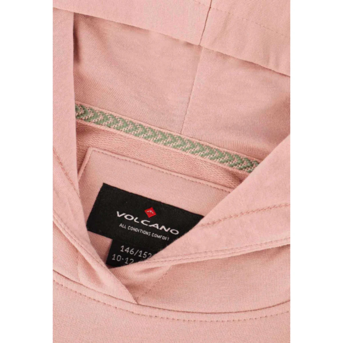 Dievčenská mikina s kapucňou VOLCANO B-MILEY JUNIOR 414 PINK LIGHT · záber 4