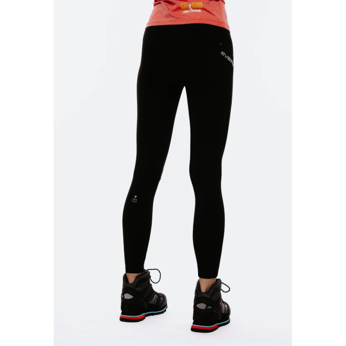 Dámske turistické zateplené legíny EVERETT RUNNA II black · záber 5