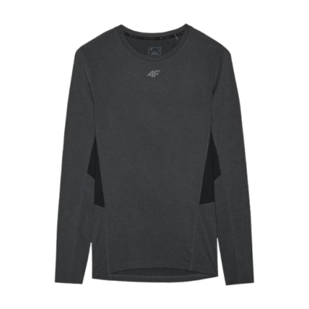 Dámske tréningové tričko s dlhým rukávom 4F LONGSLEEVE FNK-WAW24TFLOF276-20S-DEEP BLACK · záber 1