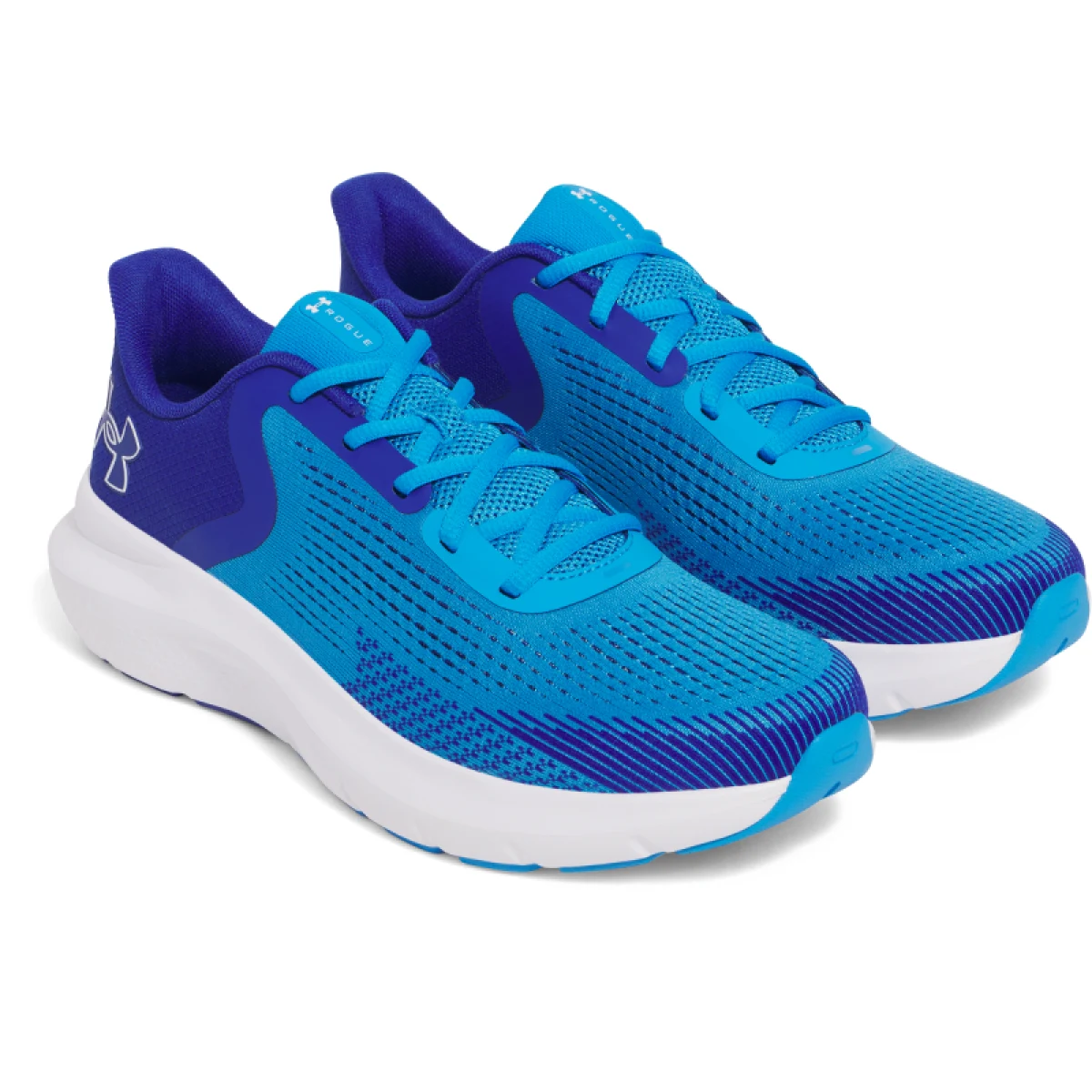 Pánska bežecká obuv UNDER ARMOUR UA Charged Rogue 5 M electric blue royal white · záber 3