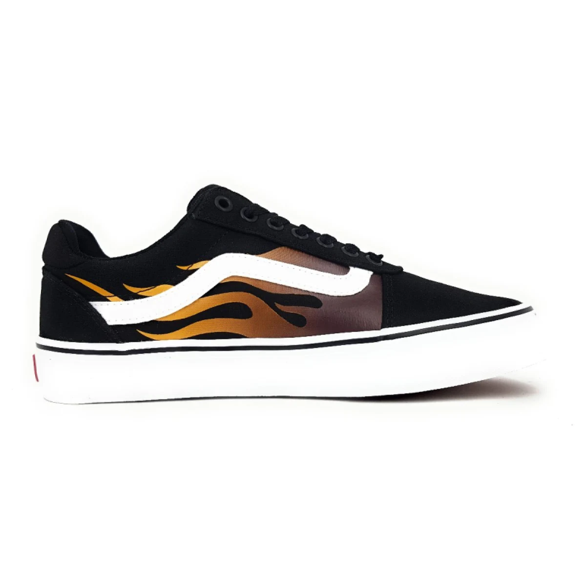 Pánska rekreačná obuv VANS MN Ward Deluxe faded flame black white · záber 2