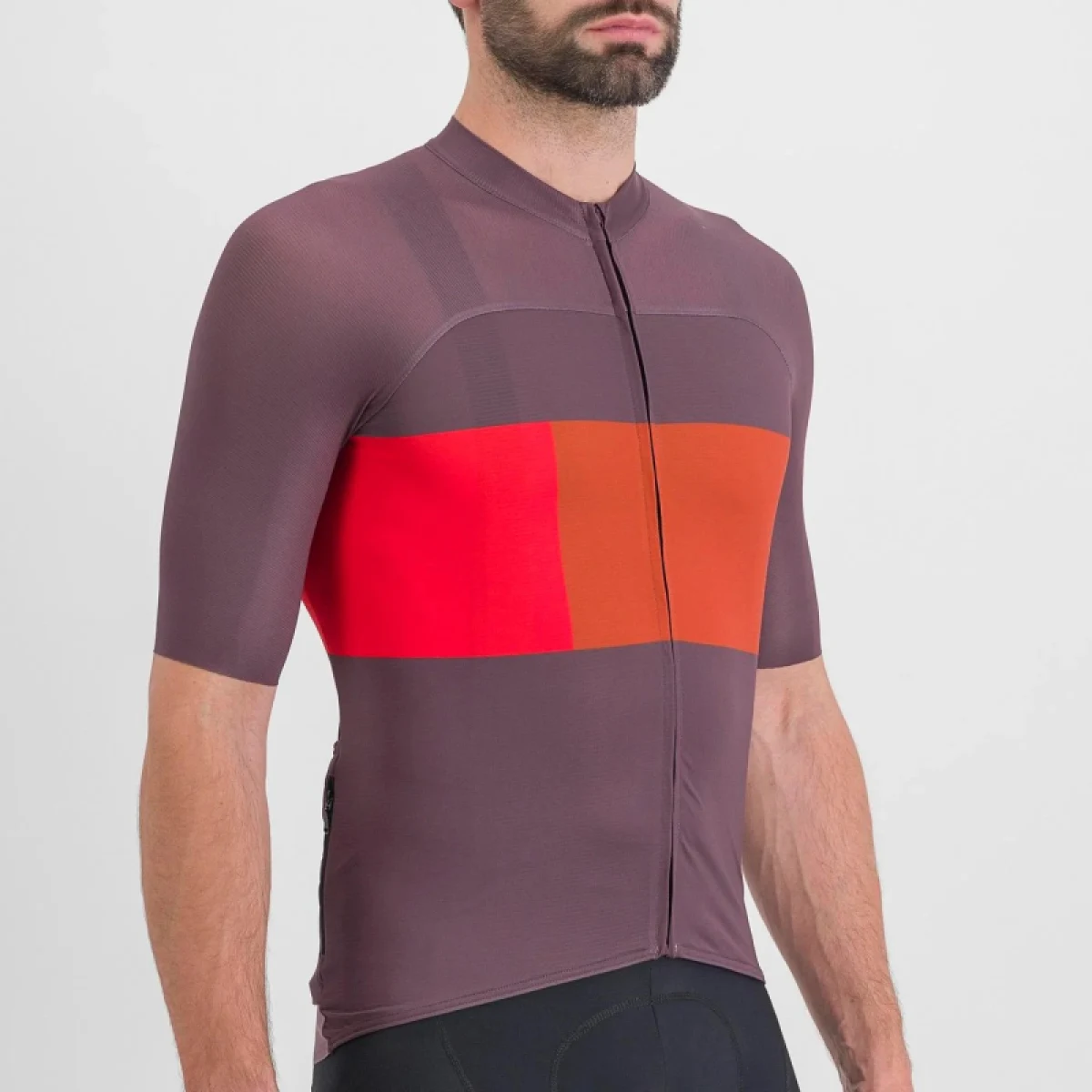 Pánsky cyklistický dres s krátkym rukávom SPORTFUL Snap jersey, huckleberry · záber 4