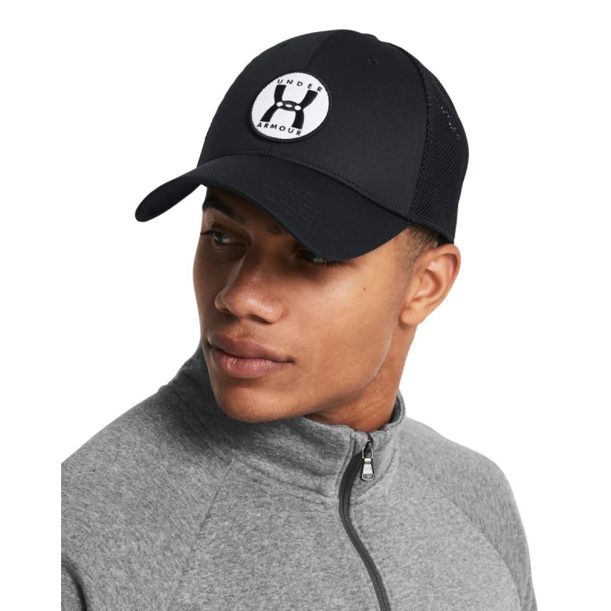 Pánska šiltovka UNDER ARMOUR M Blitzing Trucker-BLK · záber 3