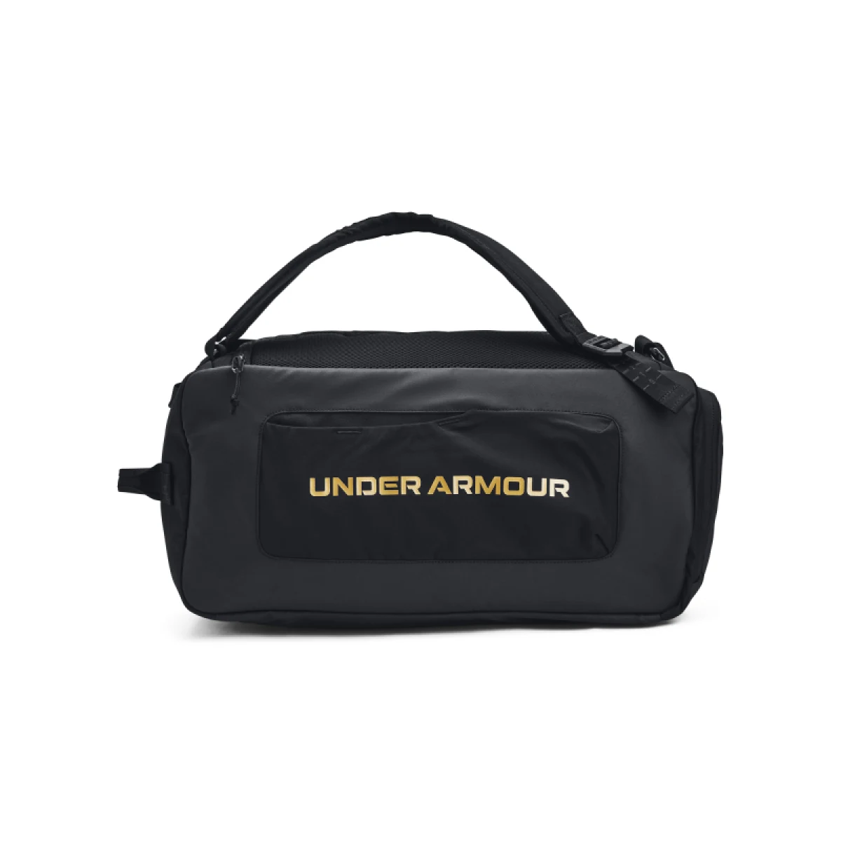 Cestovná taška UNDER ARMOUR UA Contain Duo SM BP Duffle-BLK · záber 2