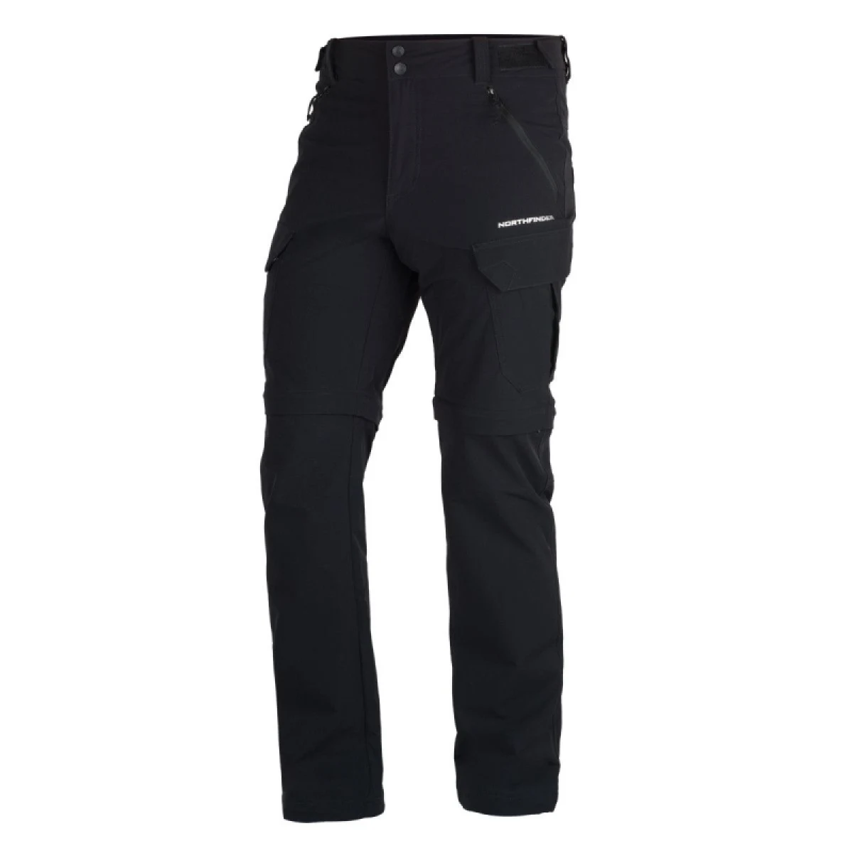 Pánske turistické nohavice NORTHFINDER CARUSO-269black · záber 4