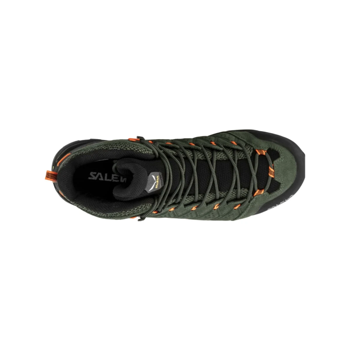 Pánska členková turistická obuv SALEWA Alp Mate Mid PTX M thyme black · záber 5
