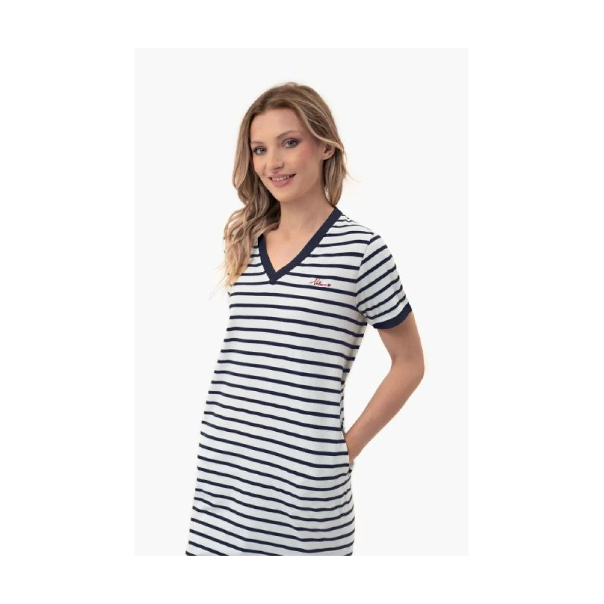 Dámske šaty VOLCANO MALIBU-101-CREAM · záber 2