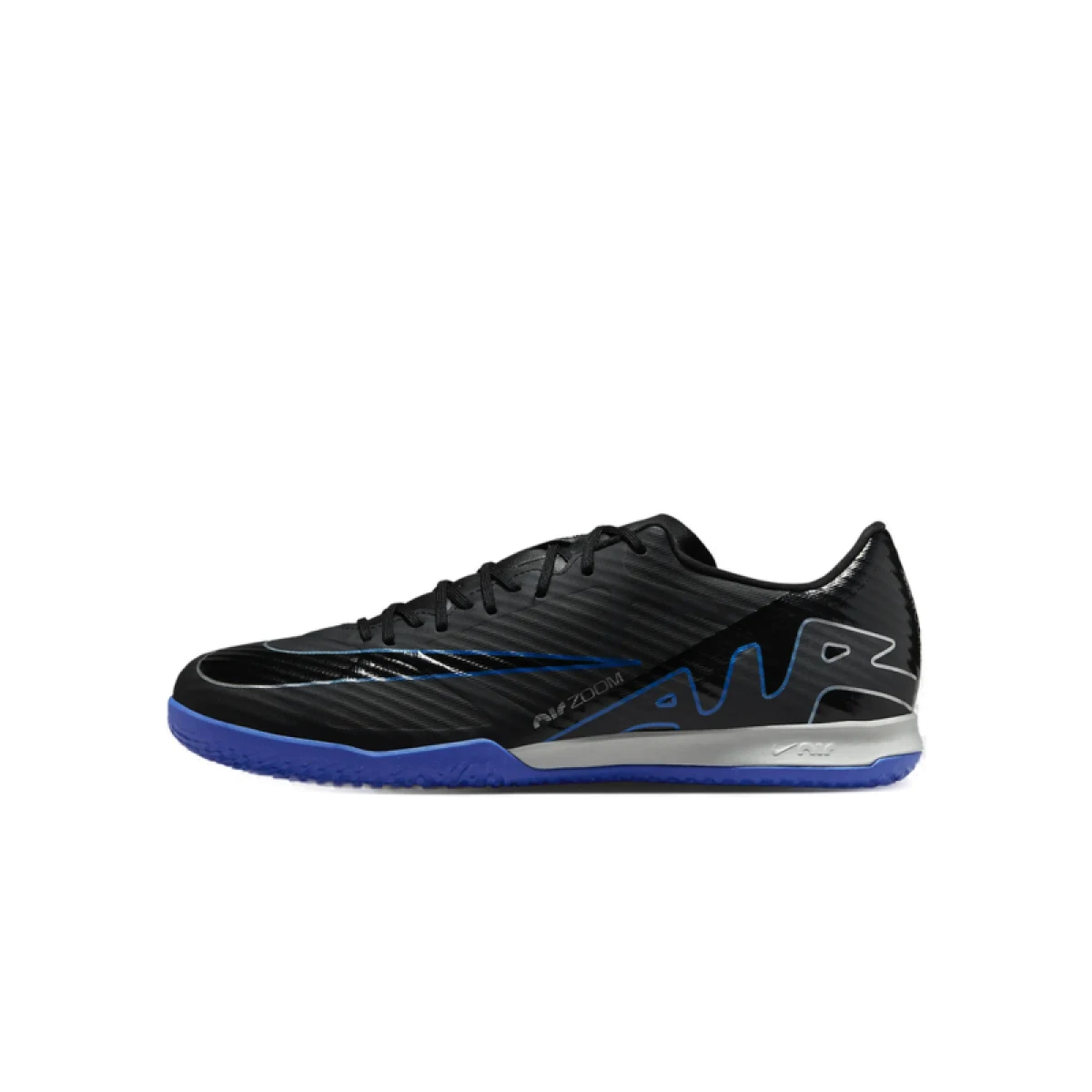 Pánske futbalové kopačky halové NIKE Mercurial Vapor 15 Academy M IC black hyper royal chrome · záber 3