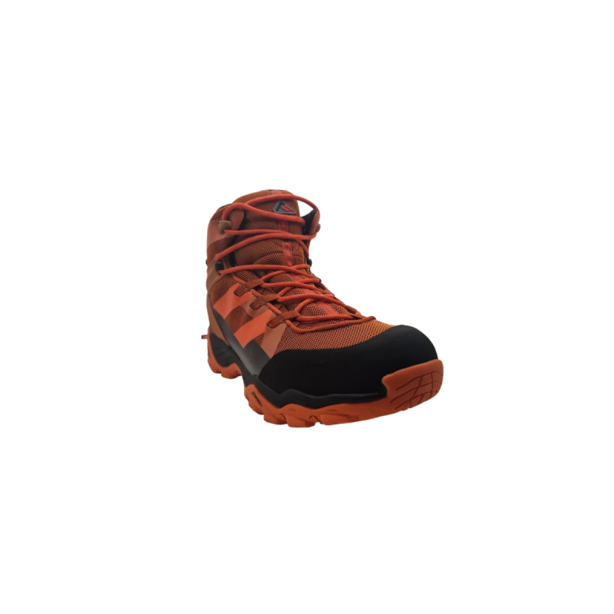 Pánska členková turistická obuv EVERETT Rinnan red orange black · záber 4