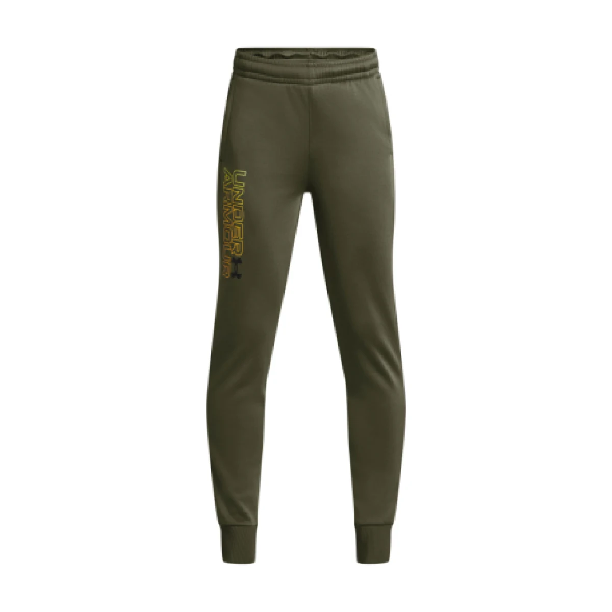 Chlapčenské zateplené tepláky UNDER ARMOUR UA Armour Fleece Graphic Jgr-GRN · záber 1