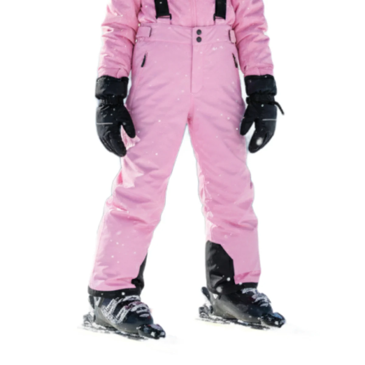 Dievčenské lyžiarske nohavice - Veľkosť: 4213 | Farba: Kids Ski Pants - Solid-4213-Bonbon · záber 1