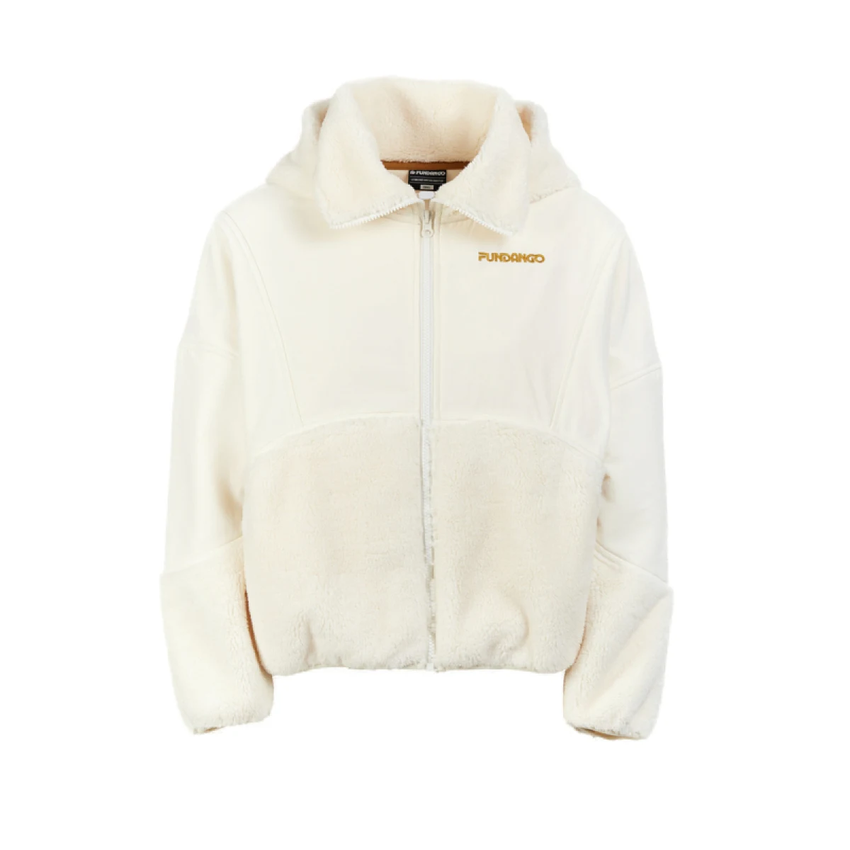Dámska mikina so zipsom FUNDANGO Sansa Hybrid Jacket-150-butter · záber 5