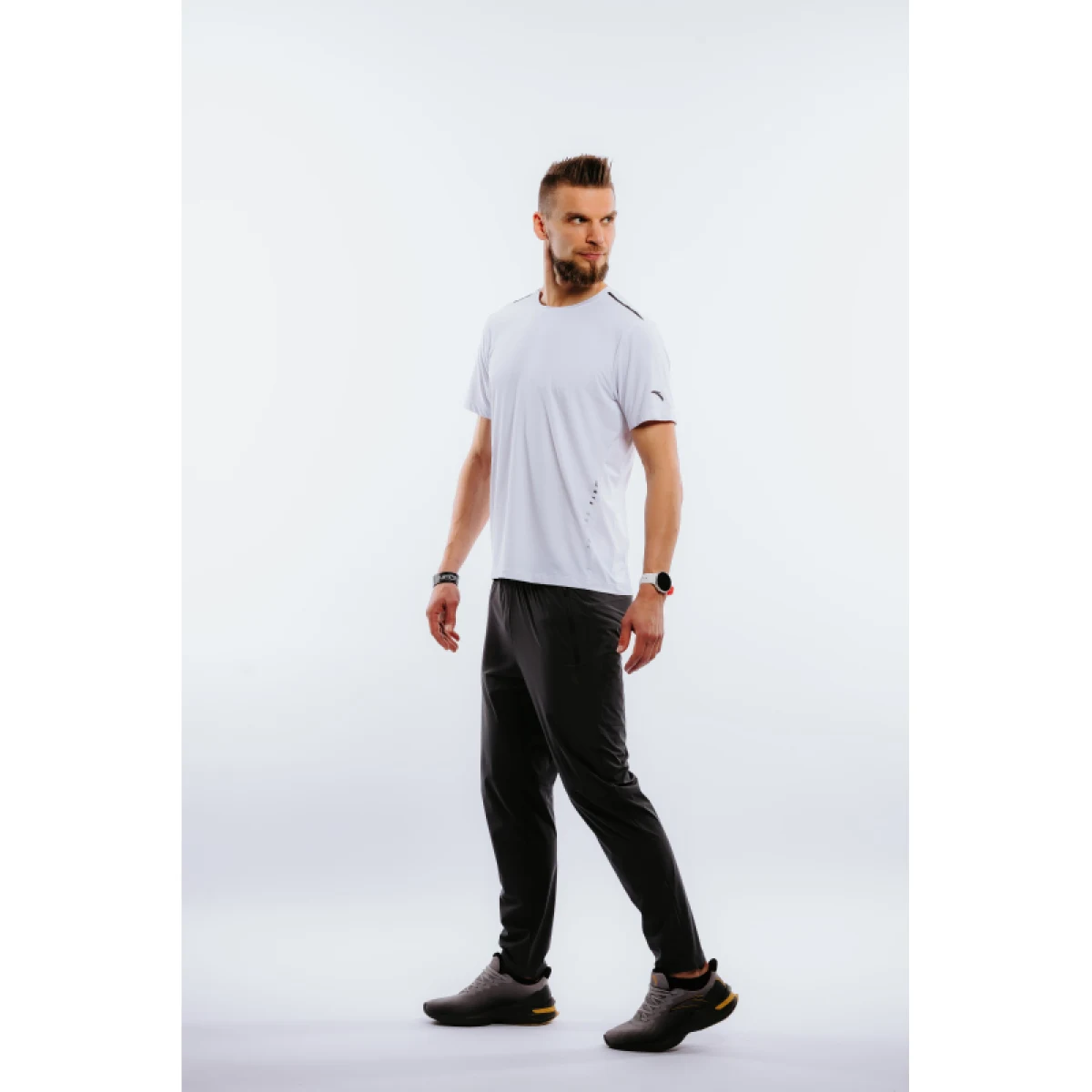 Pánske bežecké nohavice ANTA Ankle Pants-852225501-2-SS22_Q2-Candle Ash Grey · záber 4