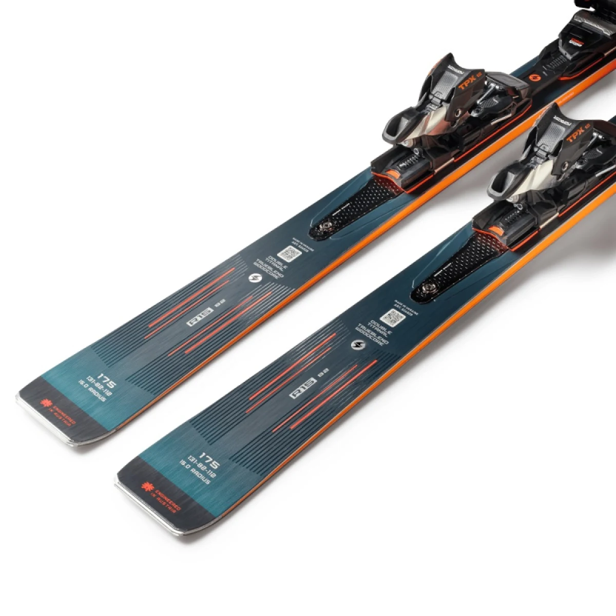 Lyže na zjazdovku - on piste s viazaním BLIZZARD Thunderbird R15-82 + TPX 12, petrol · záber 4