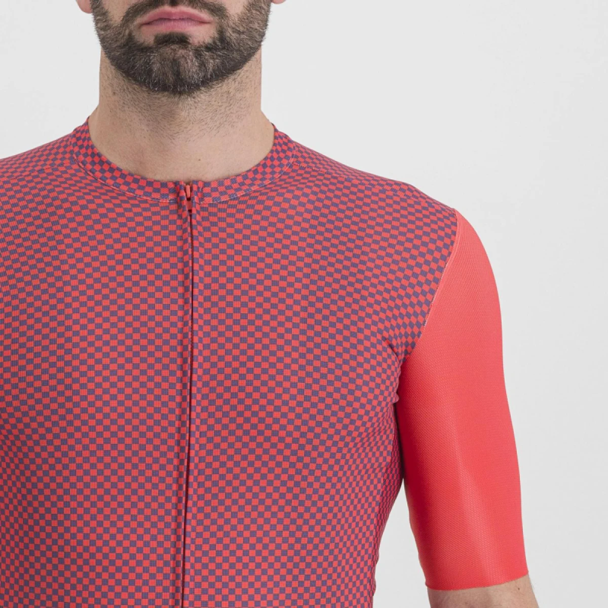 Pánsky cyklistický dres s krátkym rukávom SPORTFUL Checkmate jersey, pompelmo mulled grape · záber 5