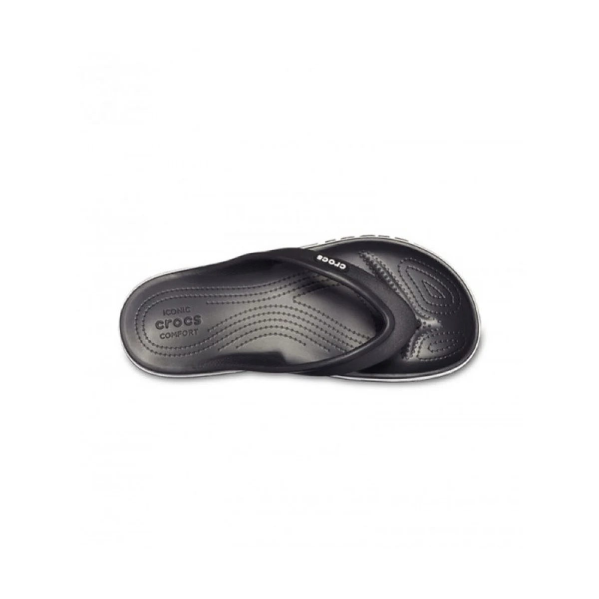 Žabky (plážová obuv) CROCS Bayaband Flip U black white · záber 3