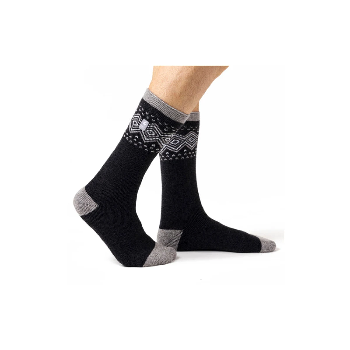 Pánske ponožky HEAT HOLDERS 1 PACK-MEN LITE VANCOUVER-CHARCOAL · záber 2