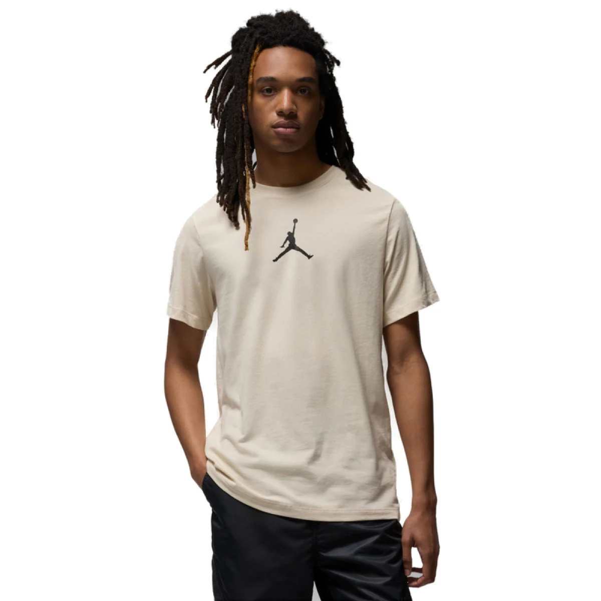 Tričko s krátkym rukávom NIKE Jordan Jumpman-CW5190-203-beige · záber 2