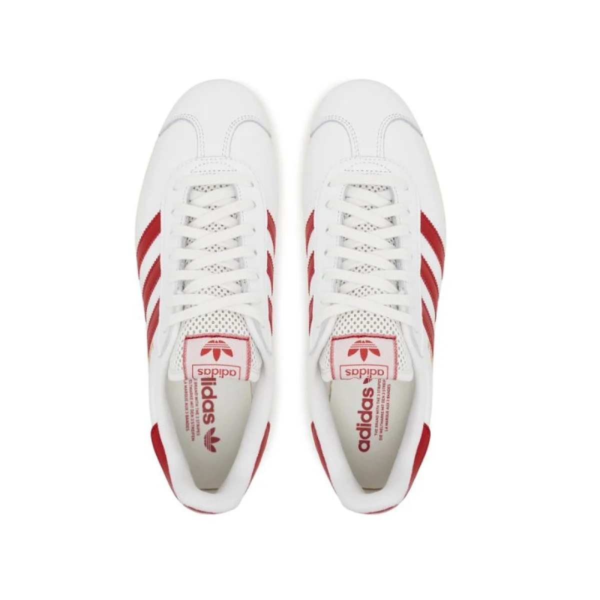 Vychádzková obuv ADIDAS ORIGINALS Gazelle core white better scarlet cream white · záber 3