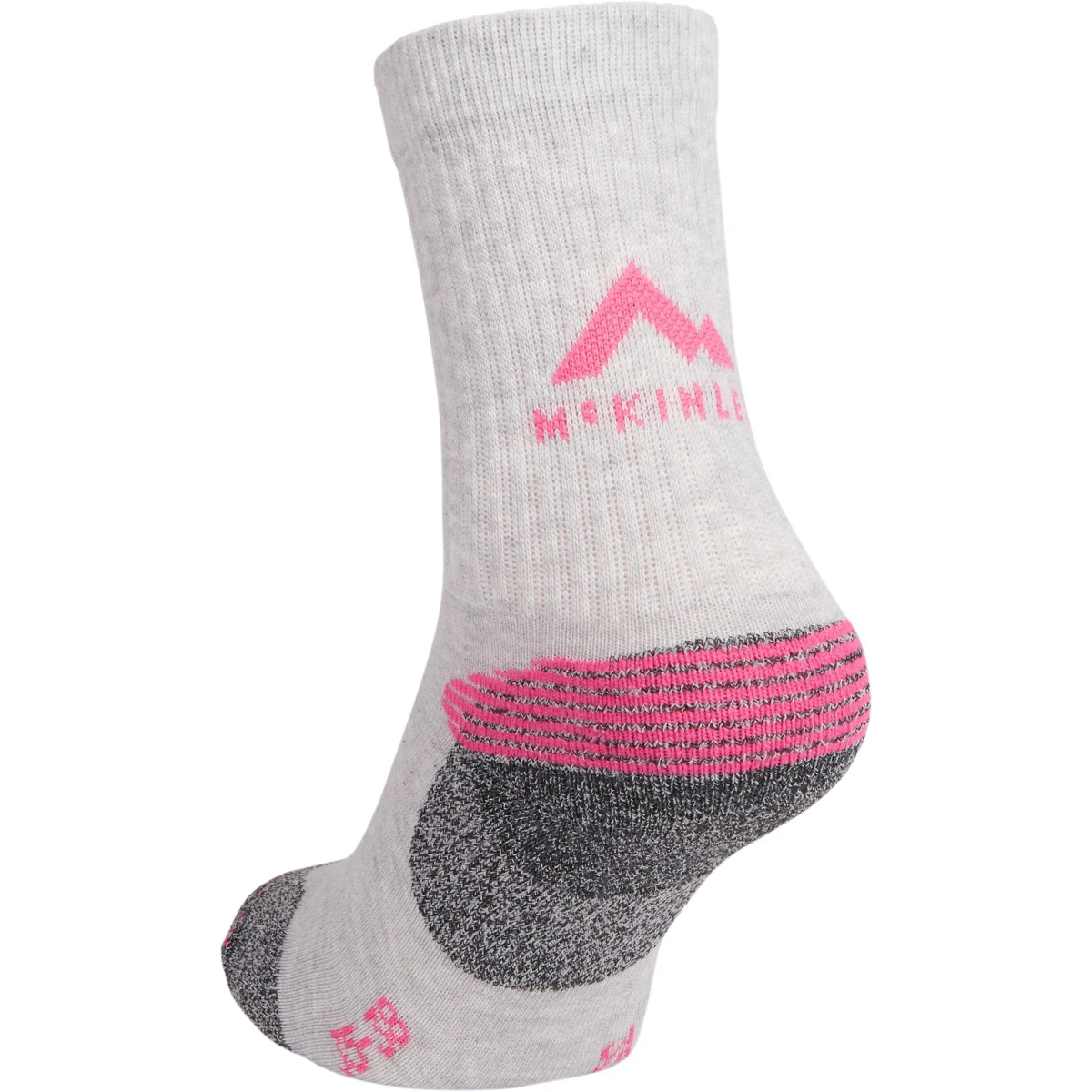 McKinley Hikory II Hiking Socks Kids - Veľkosť: 31-34 | Farba: Sivá · záber 2