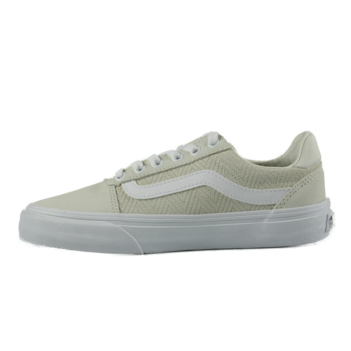 Dámska vychádzková obuv VANS Ward Deluxe Herringbone marshmallow · záber 2