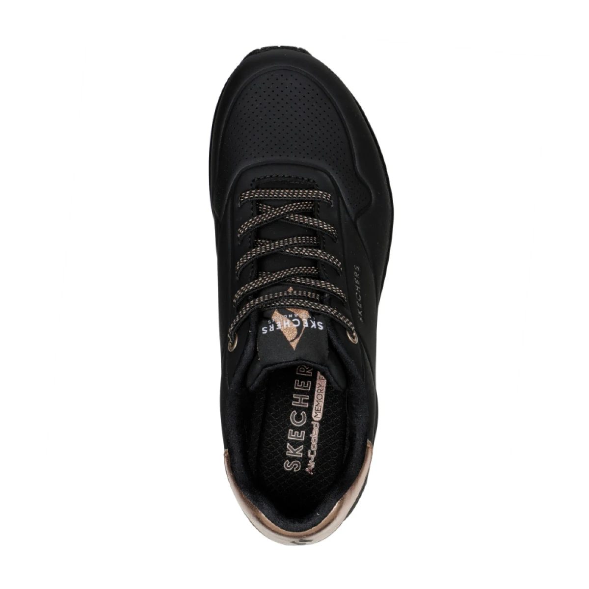 Dámska rekreačná obuv SKECHERS Uno Shimmer Away W black · záber 4