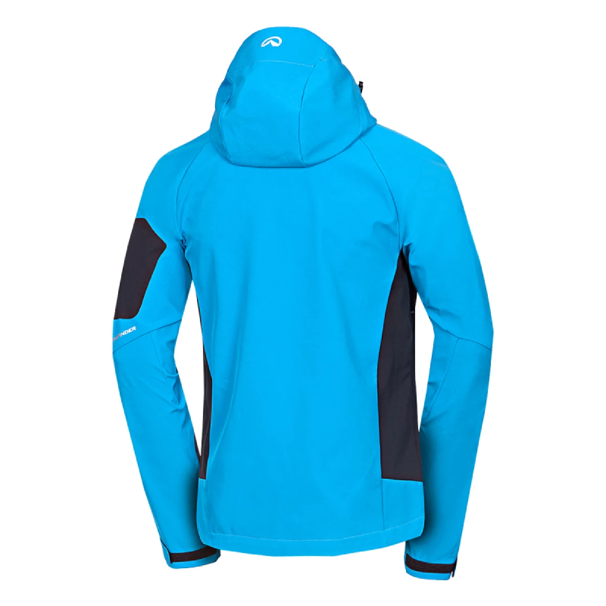 Pánska turistická softshellová bunda NORTHFINDER BRIO-271blackblue · záber 5