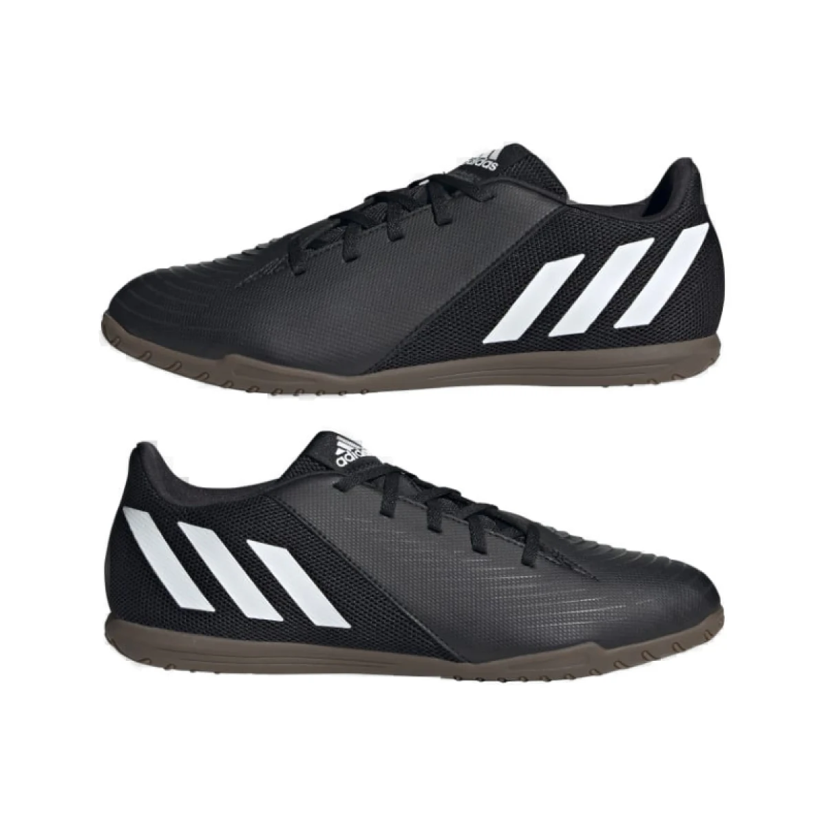 Pánske futbalové kopačky halové ADIDAS Predator Edge.4 M IC core black cloud white vivid red · záber 5