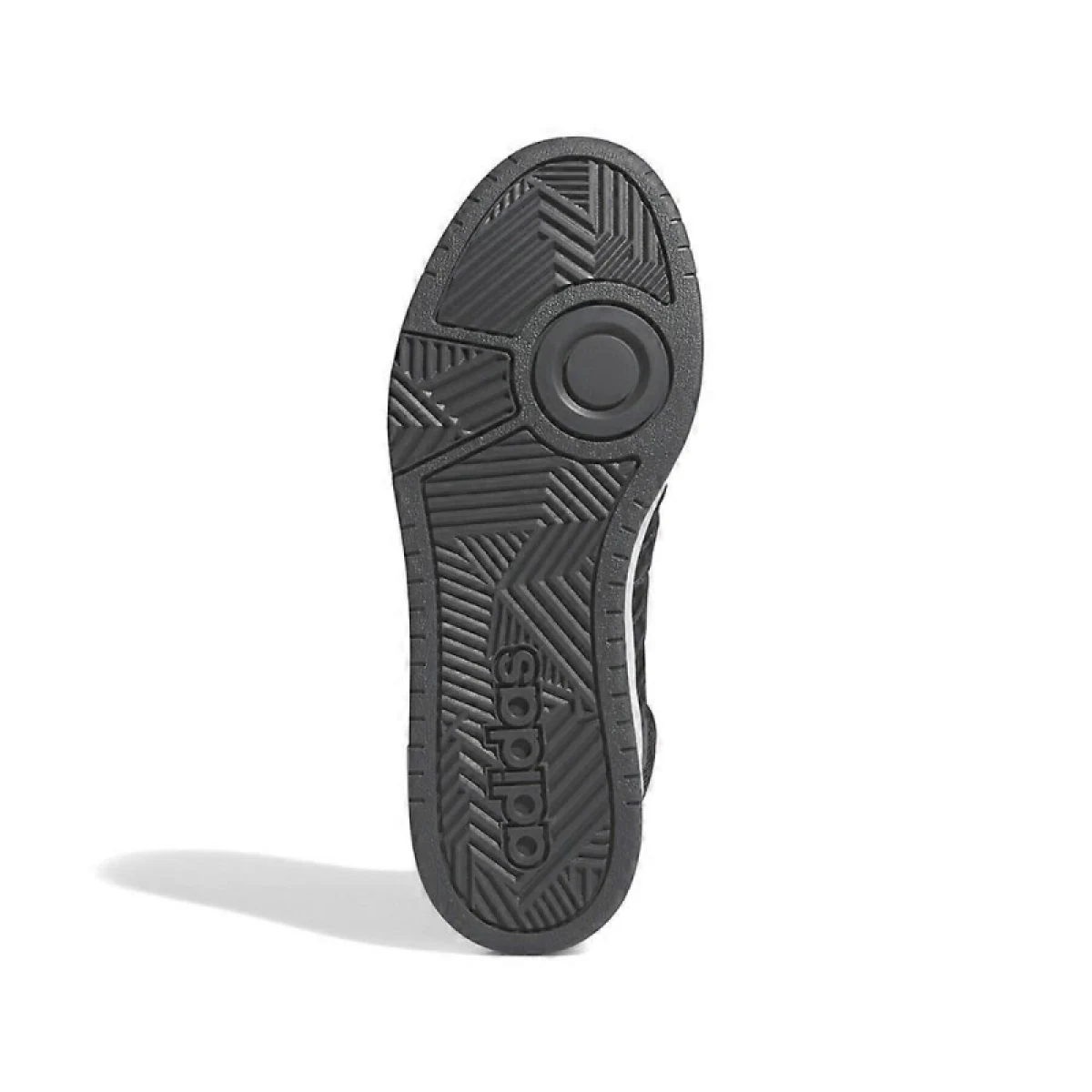Pánske členkové zimné topánky ADIDAS Hoops 3.0 Mid WTR core black grey six cloud white · záber 4