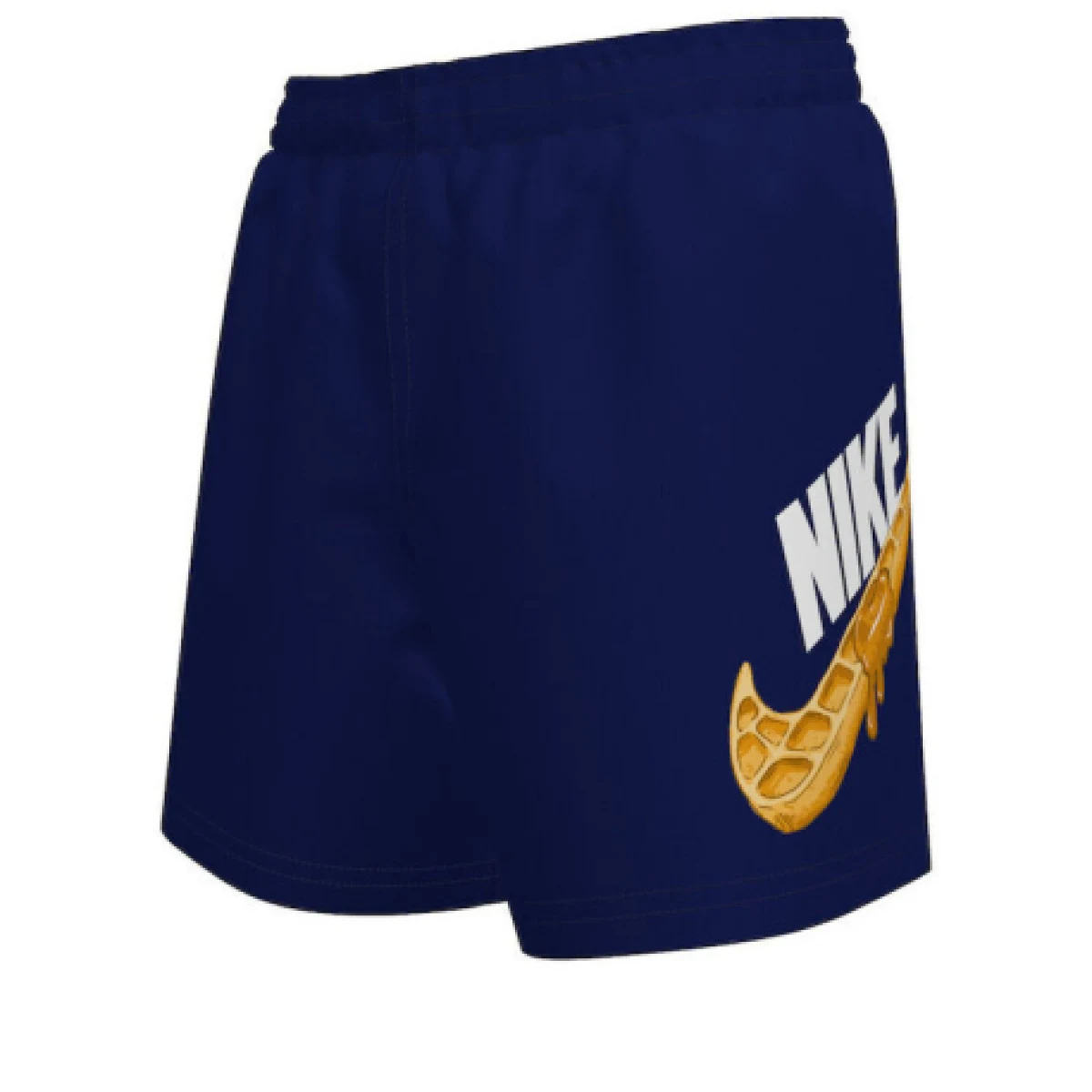 Chlapčenské plavky NIKE SWIM WAFFLE SWOOSH 4 inch MIDNIGHT-MIDNIGHT NAVY · záber 1