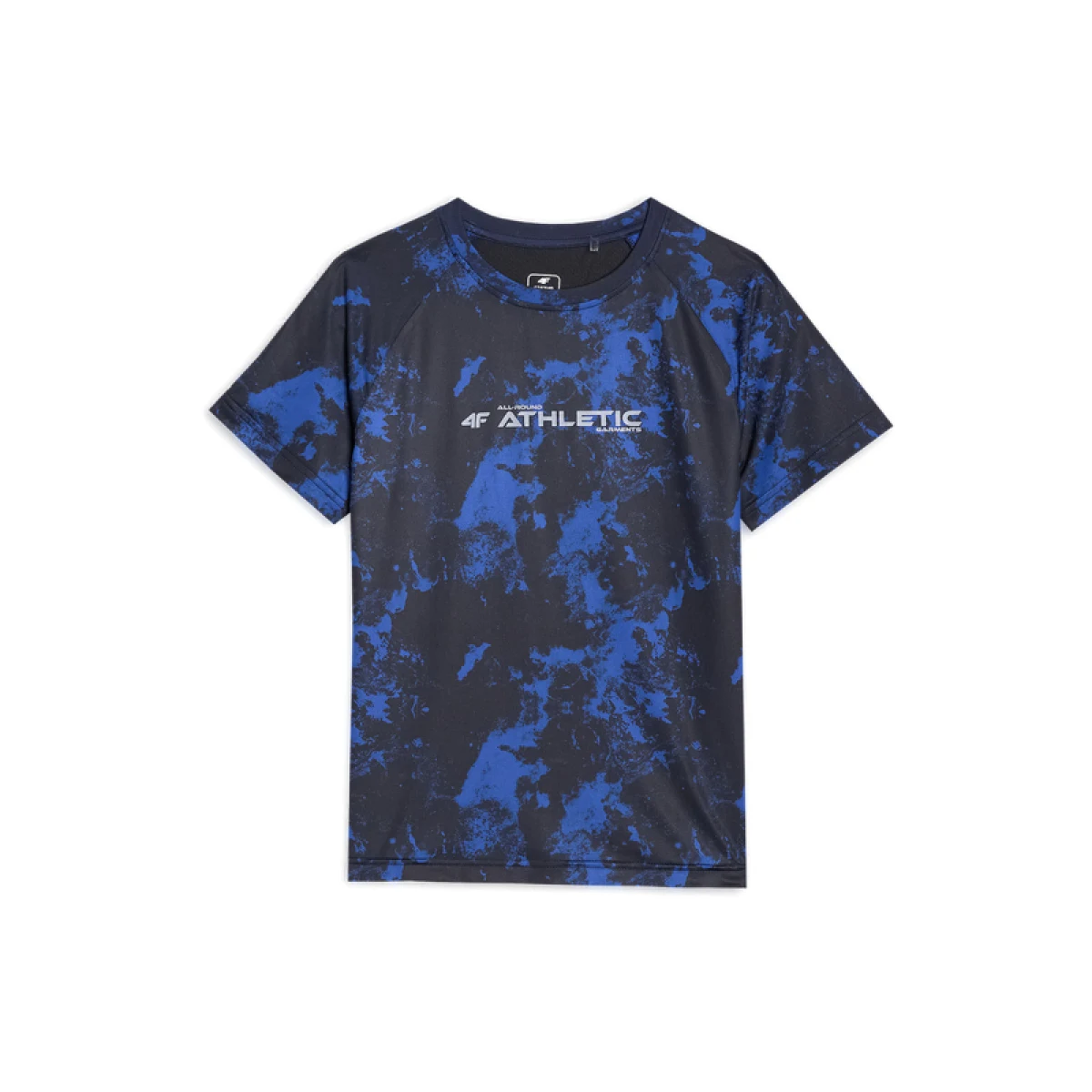 Chlapčenské tréningové tričko s krátkym rukávom 4F JUNIOR TSHIRT FNK M1210-92A MULTICOLOUR 2 ALLOVER · záber 5