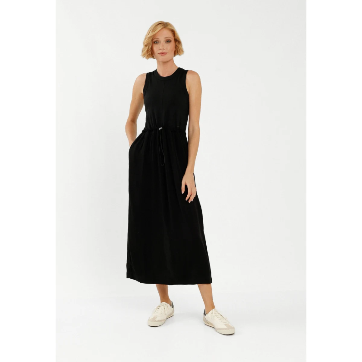 Dámske šaty VOLCANO BRITANIA-700-BLACK · záber 2