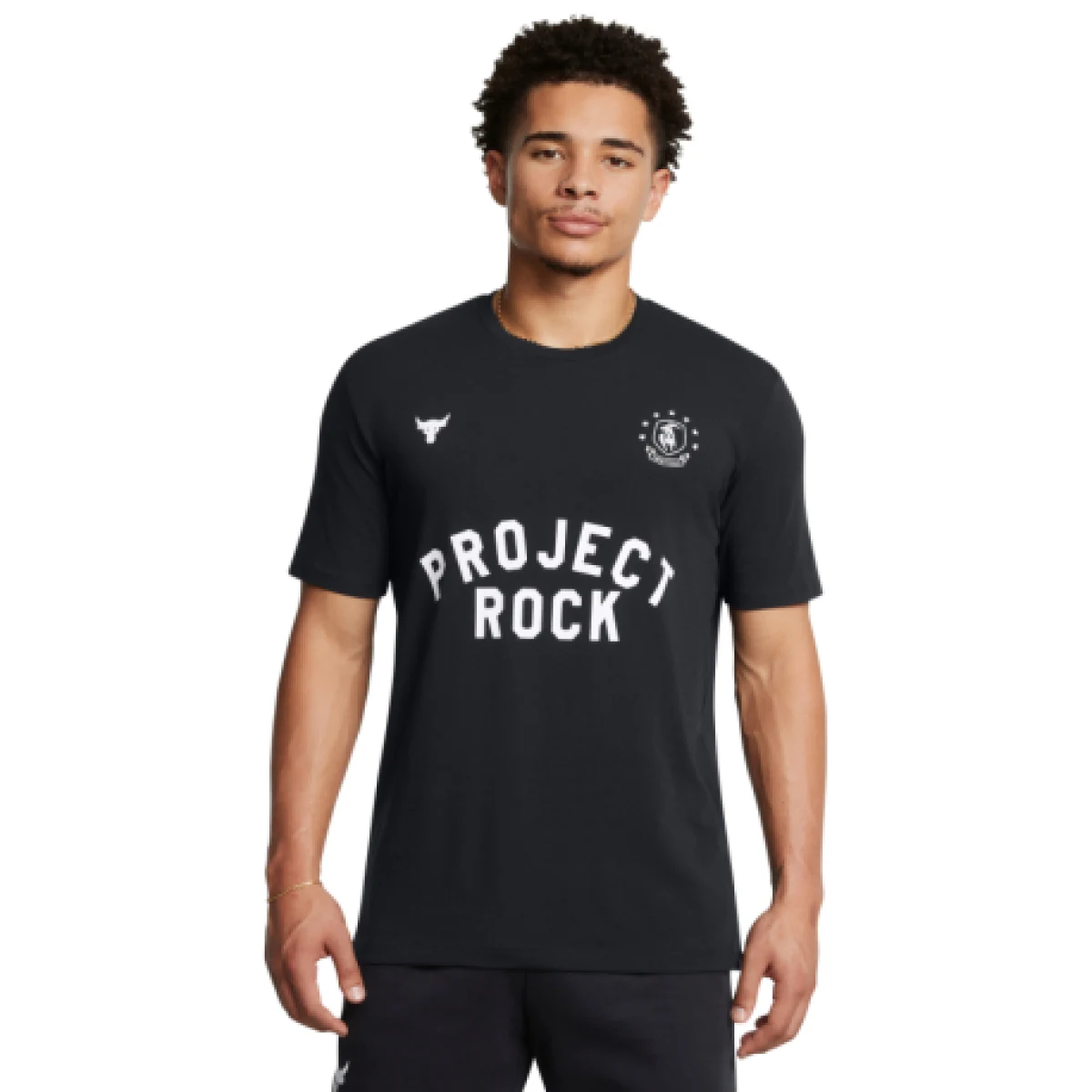 Pánske tričko s krátkym rukávom UNDER ARMOUR PROJECT ROCK UA PROJECT ROCK SS BOH-BLK · záber 1