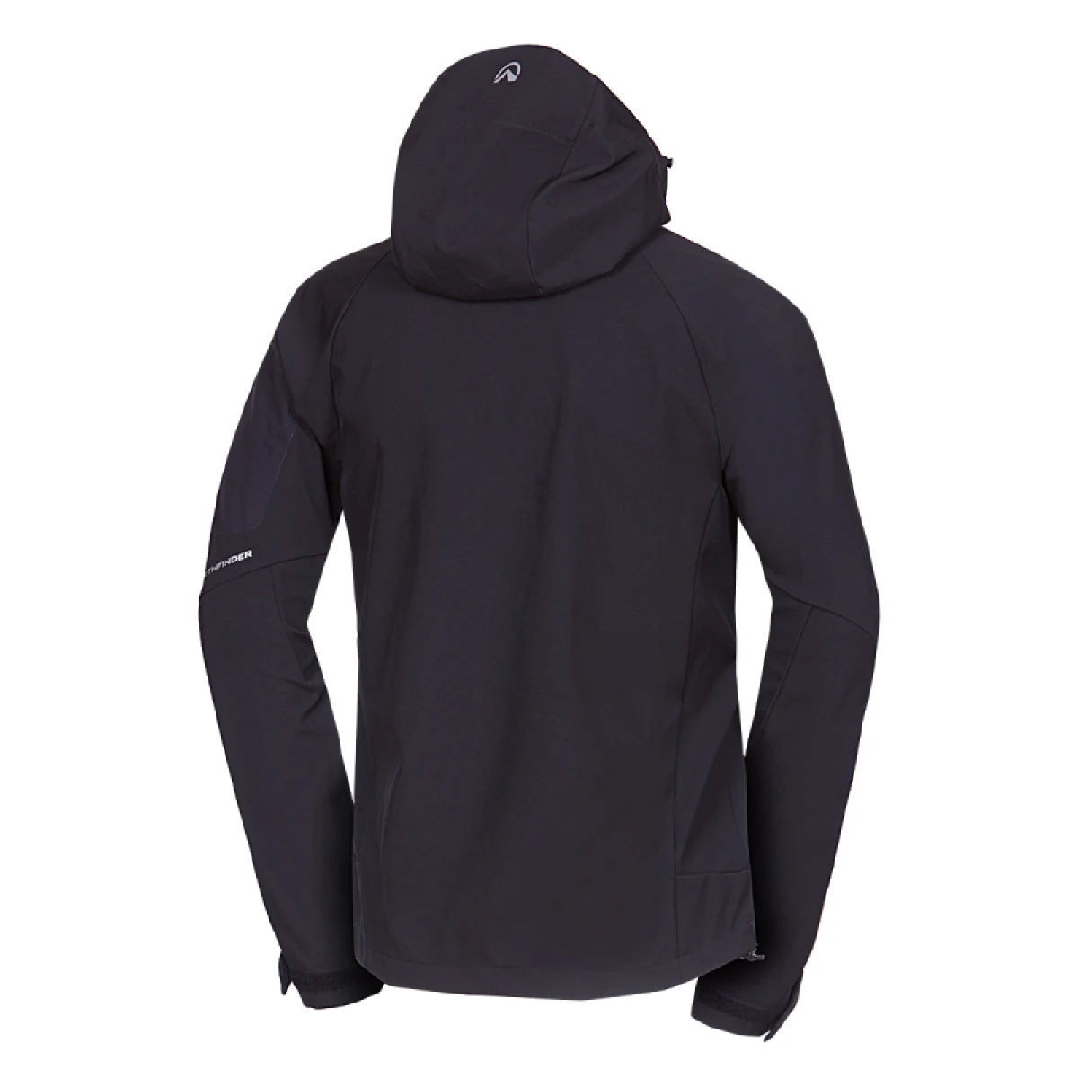 Pánska turistická softshellová bunda NORTHFINDER BRIO-269black · záber 5